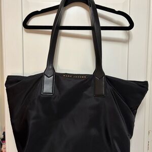 Marc Jacobs Nylon Wingman Black Tote